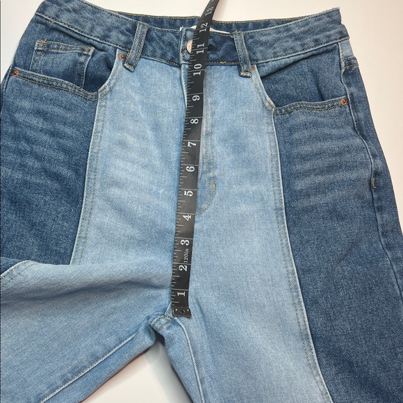 Pacsun Jeans women Eco Two-Tone '90s Boyfriend straight leg vintage‎ inspired 27 - Picture 8 of 13